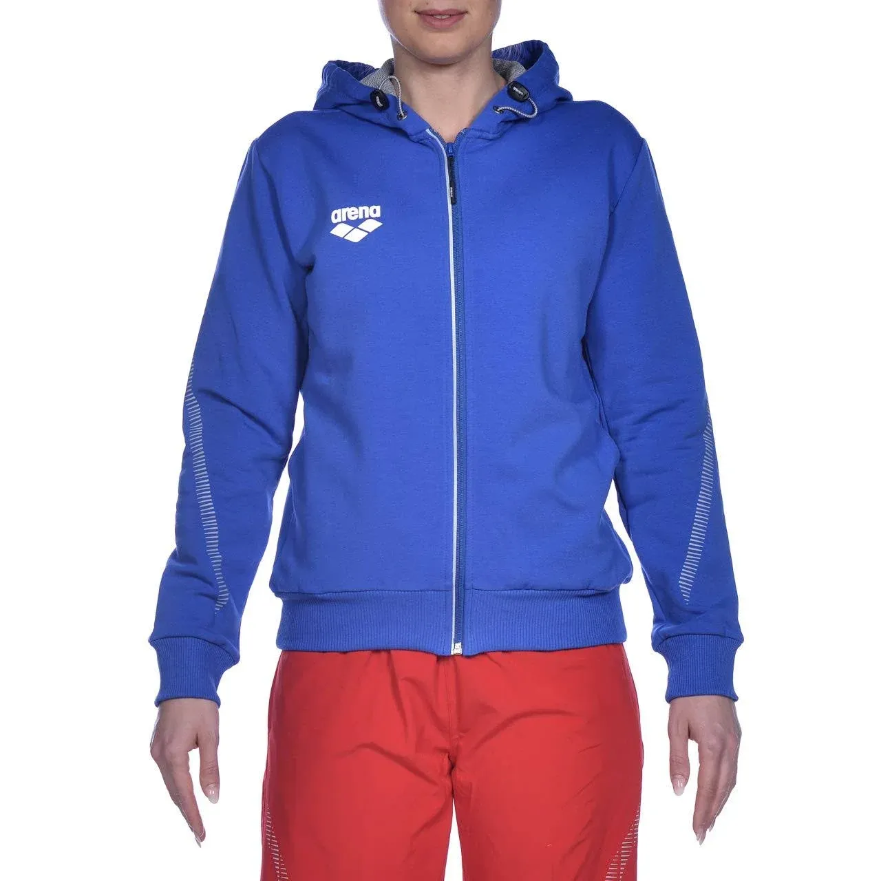 Arena Women's Team Line Hooded Jacket | Swim2000.com