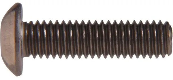 The Hillman Group 334024 8-32 x 3/8-Inch Button Head Cap Screw, 100-Pack