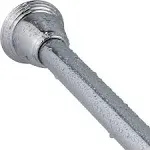 Adjustable Tension Shower Rod, 42-72 Inches - Non-Slip and Easy Installation