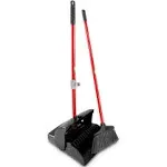 Libman Lobby Broom & Dust Pan w/Closed Lid Complete, 2 Sets (LIB-00917)