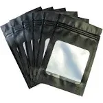 | Smell Proof Odorless Mylar Resealable Foil Pouch Bags With Clear