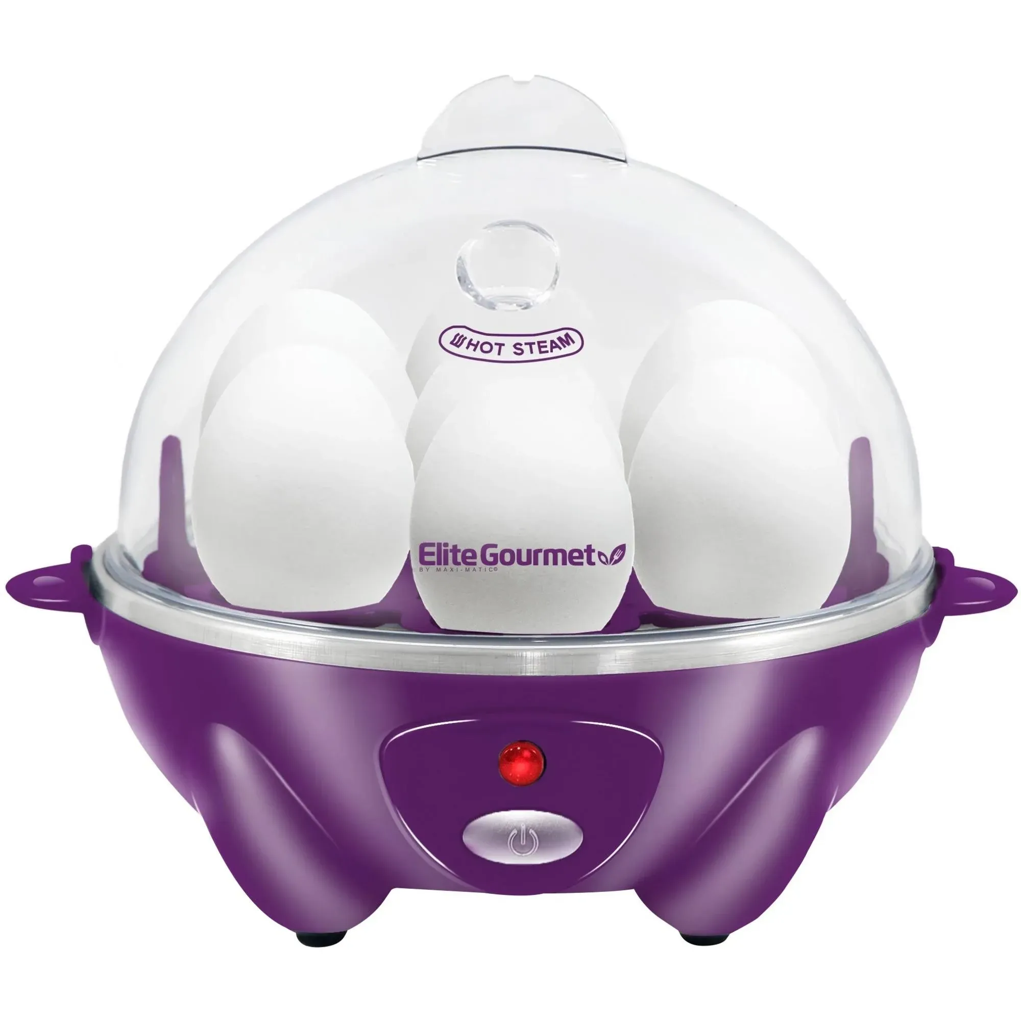 Elite Gourmet Easy Electric 7 Egg Capacity Cooker, Poacher, Omelet Maker, Scr...