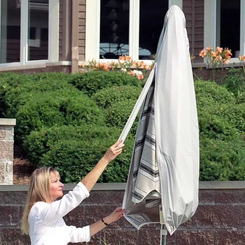 Cover for Medium Size Market Umbrellas up to 8 ft. Gray