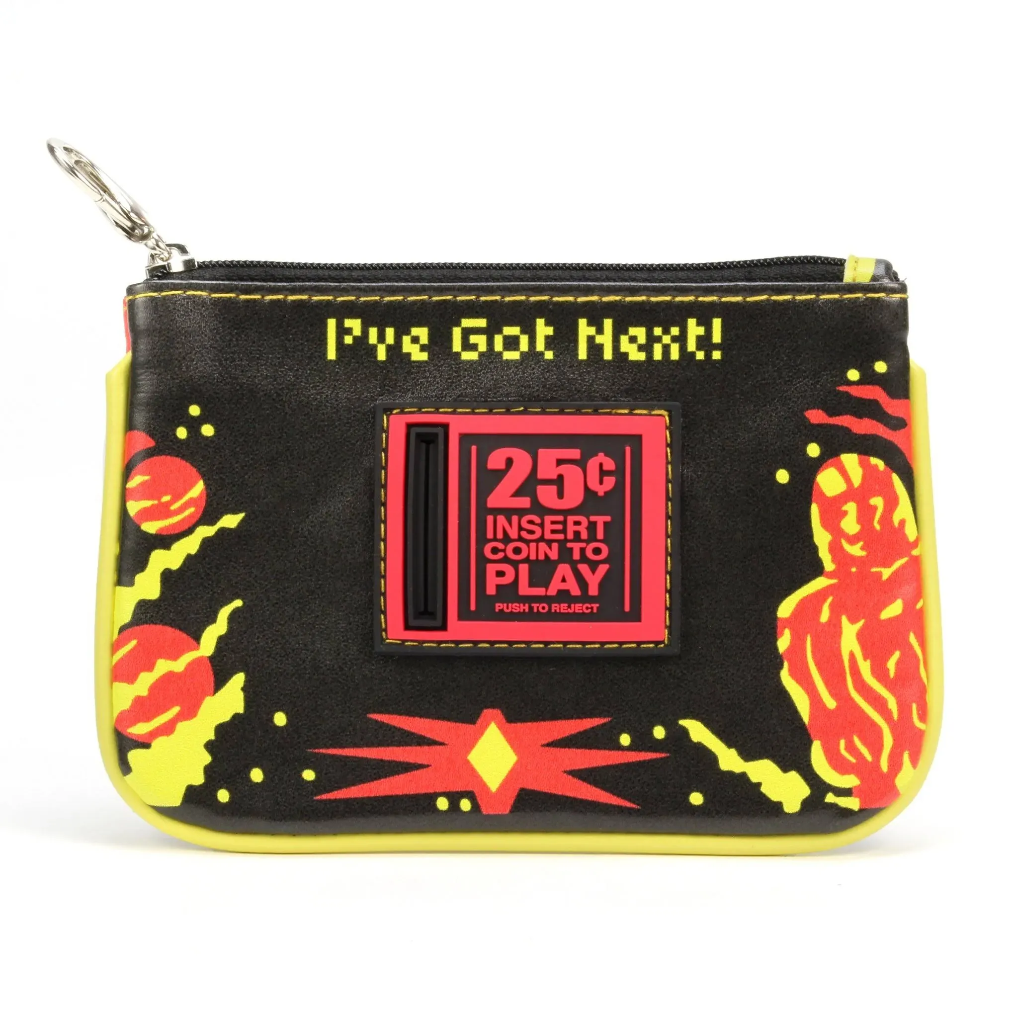 Midway Arcade Games Defender Themed Zippered Coin Purse & Mini Cash Wallet