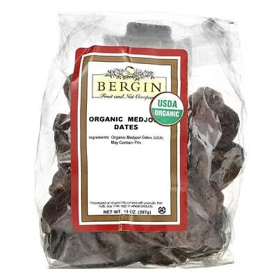 Bergin Fruit and Nut Company Organic Medjool Dates 14 oz (397 g)