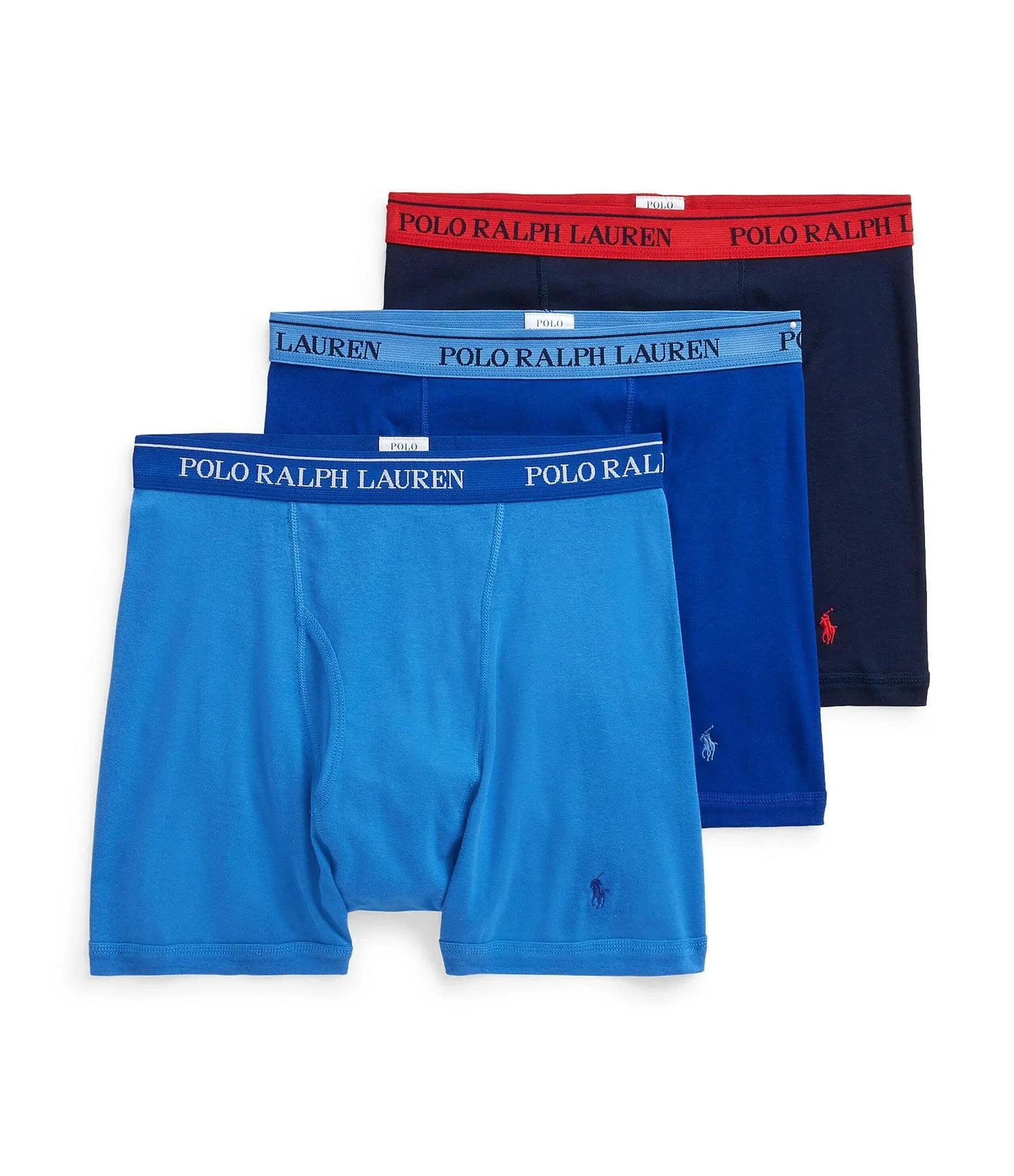 Polo Ralph Lauren Big Tall Classic Fit Cotton Boxer Briefs 3-Pack - 3XB