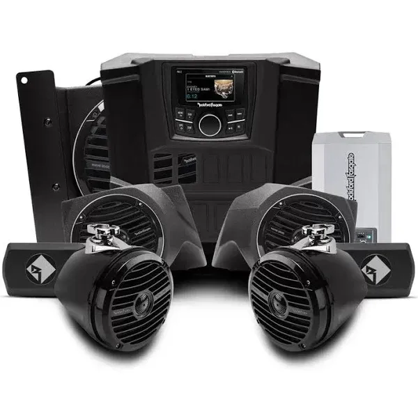 Rockford Fosgate RNGR-STAGE4 Stage 4 400 Watt Stereo | Front Lower Speaker | Rear ...