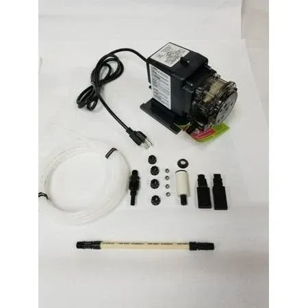 Stenner Pump 85mp5 - Stenner Peristaltic Pump Fixed Head - Rated at 85 gpd adjustable head. Rated at 25 psi. - Ideal Chlorine Injection Pump. 120 Volts, Model number 85MFL5A1S