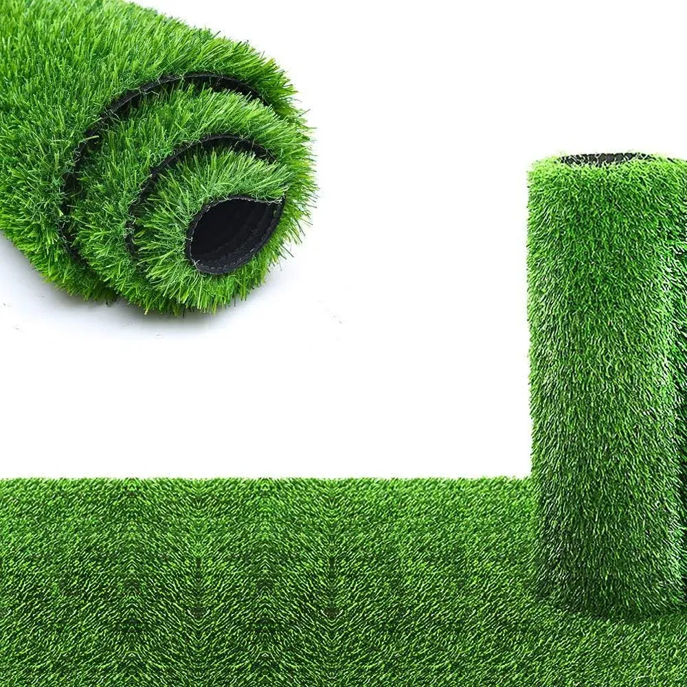 Nisorpa Artificial Grass Turf, 3.3 x 33ft Waterproof Fake Grass Carpet, Outdoor ...