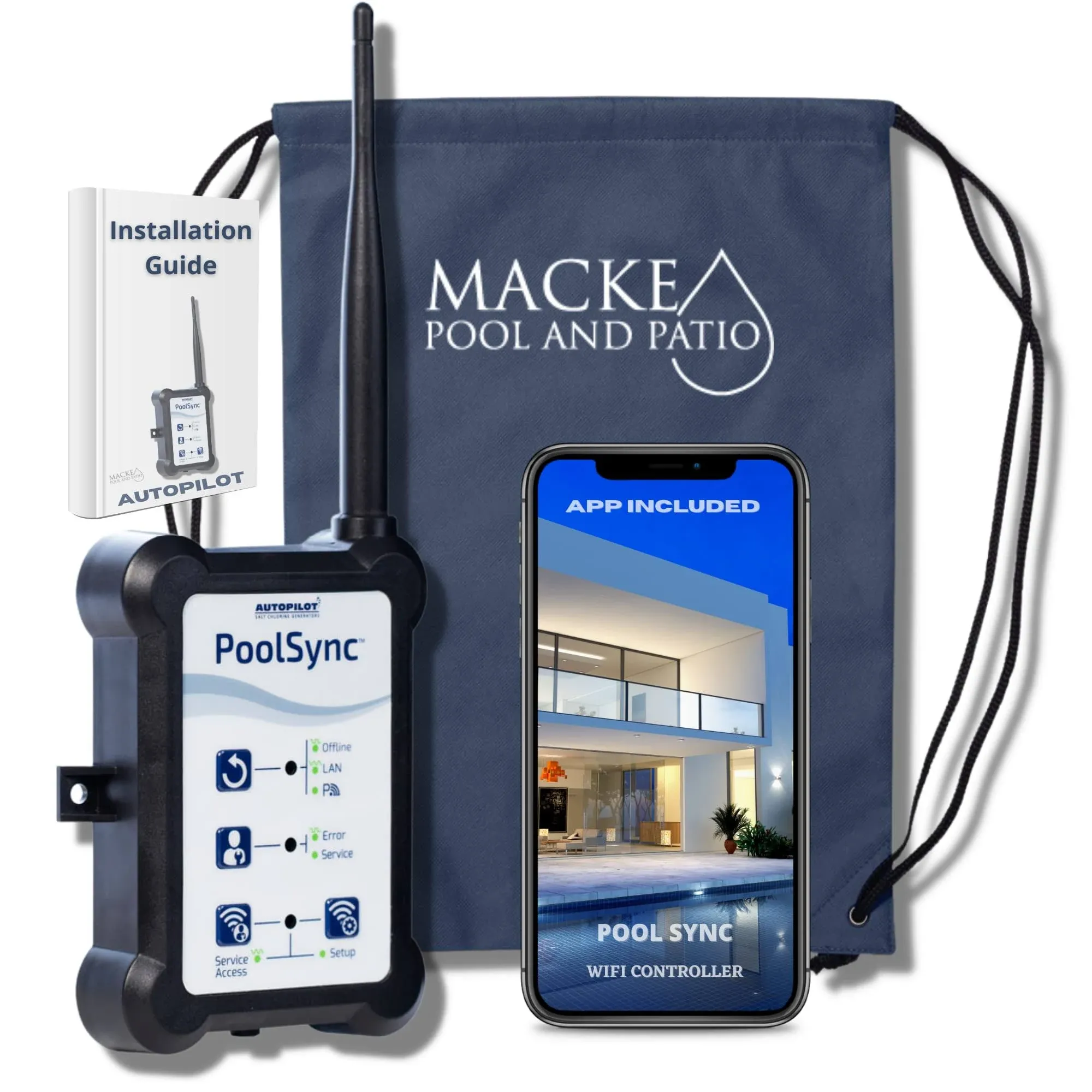 Macke Pool &amp; Patio AutoPilot PoolSync WiFi Controller ECP0343