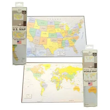 The Peel People Dry Erase U.S. Map