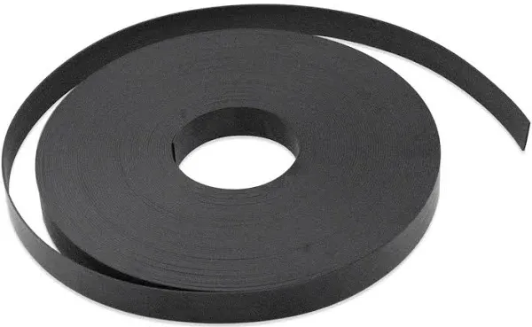 Master Magnetics-ZGN30PBX Flexible Magnet Strip, Plain, No Laminate 1/16" Thick, 3/4" Height, 100 Feet, 1 Roll