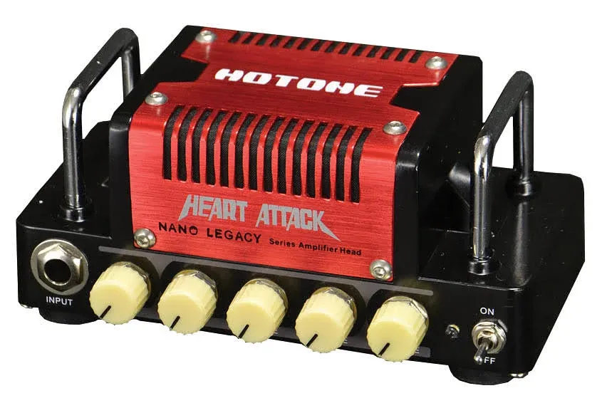 Hotone 139631 Nano Legacy Heart Attack Mini 5W Class AB Guitar Amplifier Head