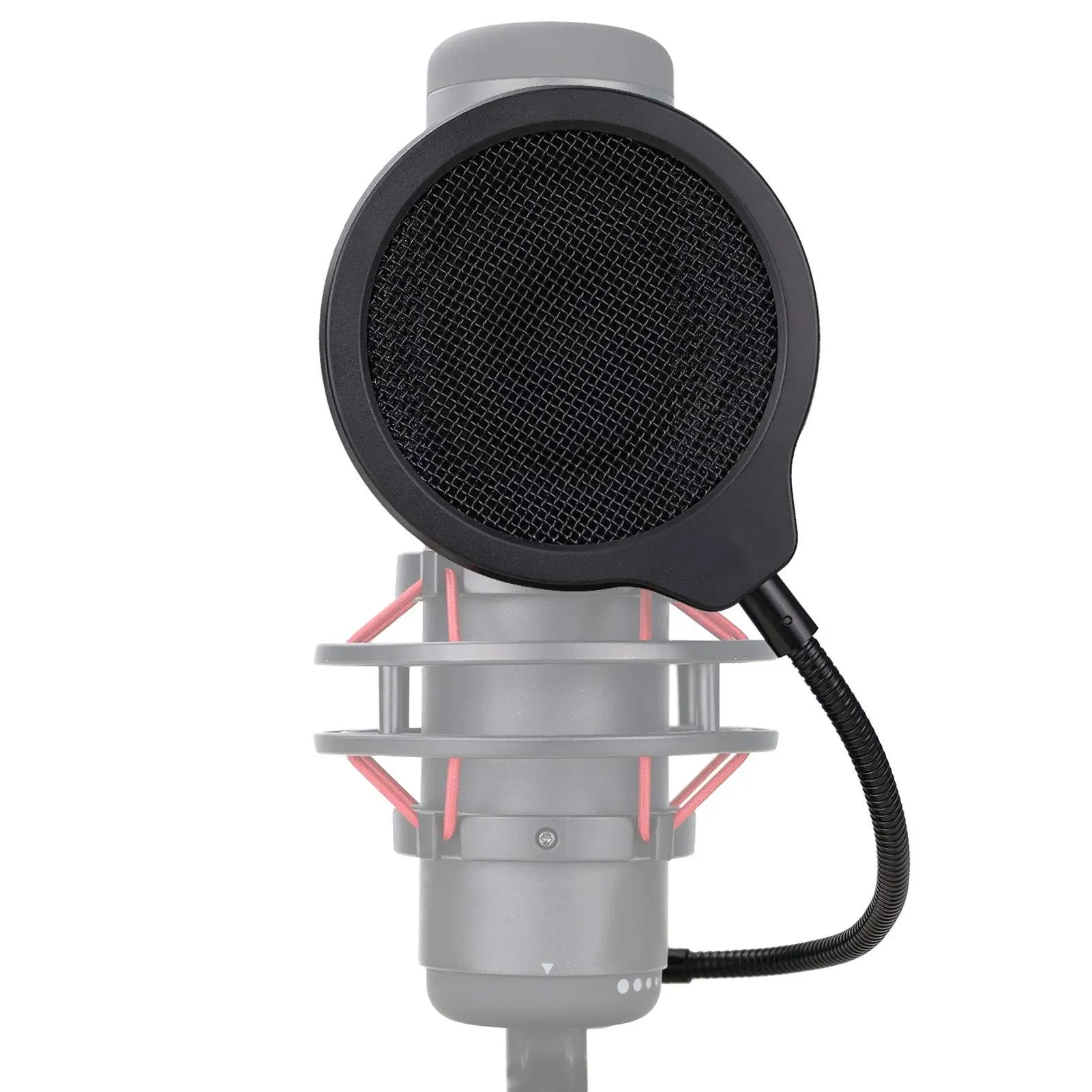 QuadCast Mic Pop Filter Mask Shield for HyperX QuadCast Microphone, 4 inch 3 ...