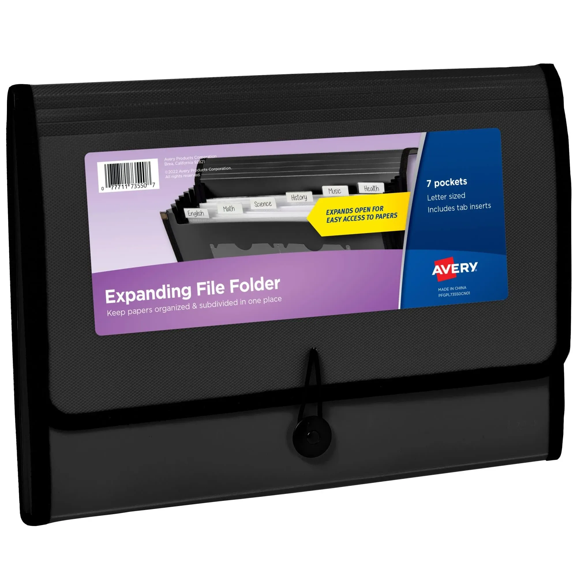 Avery Expanding File Folder Organizer