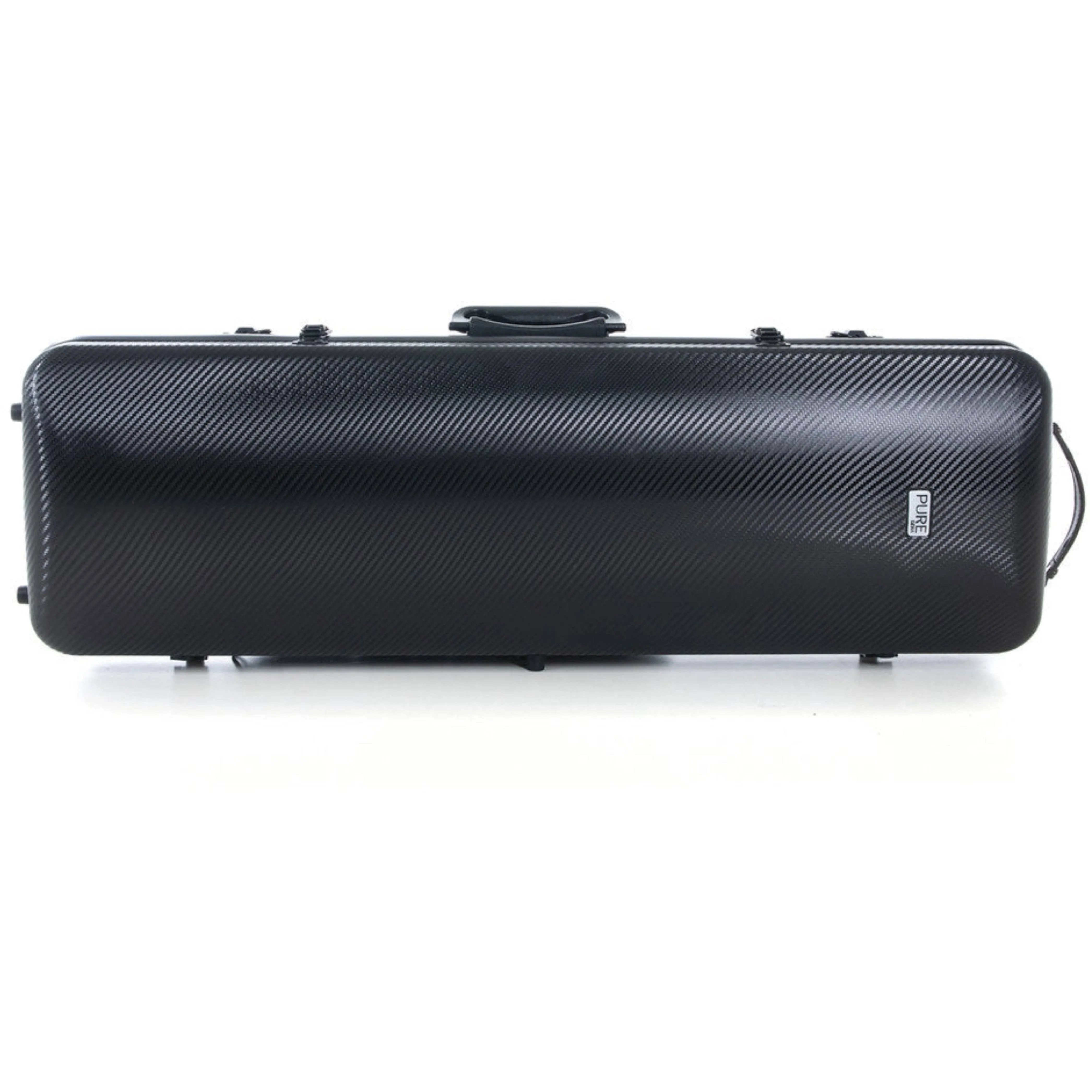 Gewa Pure Polycarbonate Oblong Violin Case, Black at Gear4music