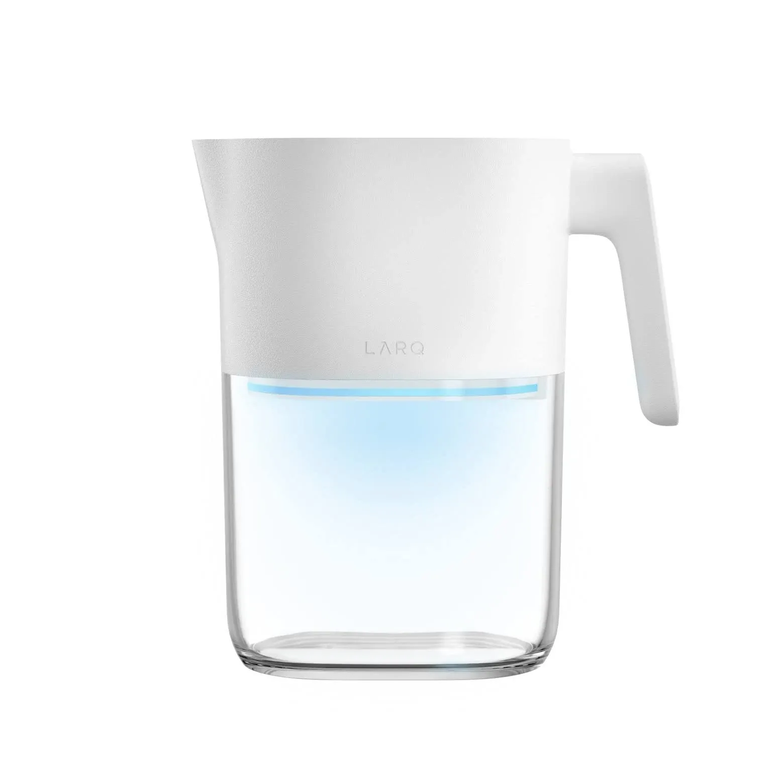 LARQ PureVis Pitcher with Advanced Filter, Pure White