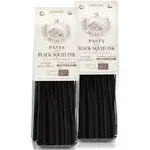 Morelli Squid Ink Pasta Linguine- Organic Italian Pasta - Black Pasta Noodles...