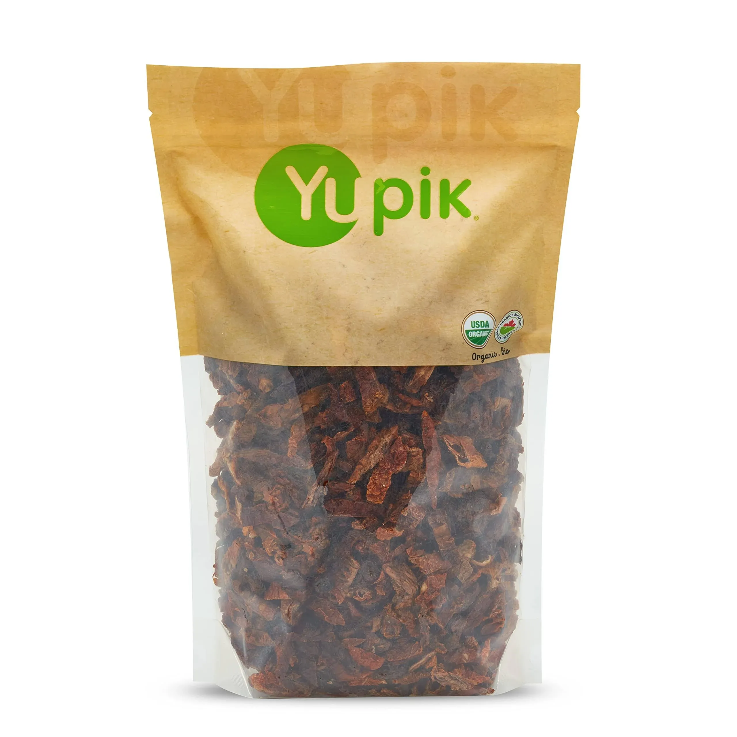 Yupik Organic Julienned Sun-Dried Tomatoes 2.2 lb Non-GMO Vegan Gluten-Free