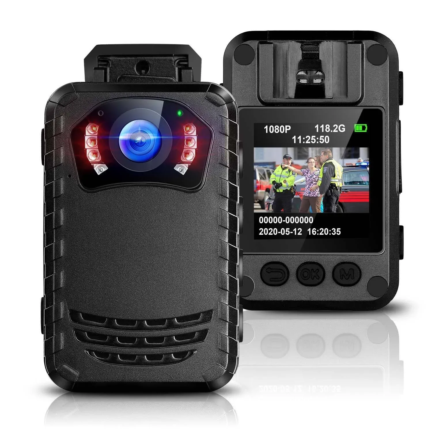 BOBLOV M7 1080P Body Camera Police Camcorder video/Audio Recording Car Dash Cam 889251647482 | eBay