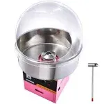 VEVOR Electric Cotton Candy Machine with Cover, 1000W Commercial Floss Maker ...