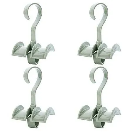 Green Rotating Handbag Hanger Rack Closet Storage Organizer Hooks for 