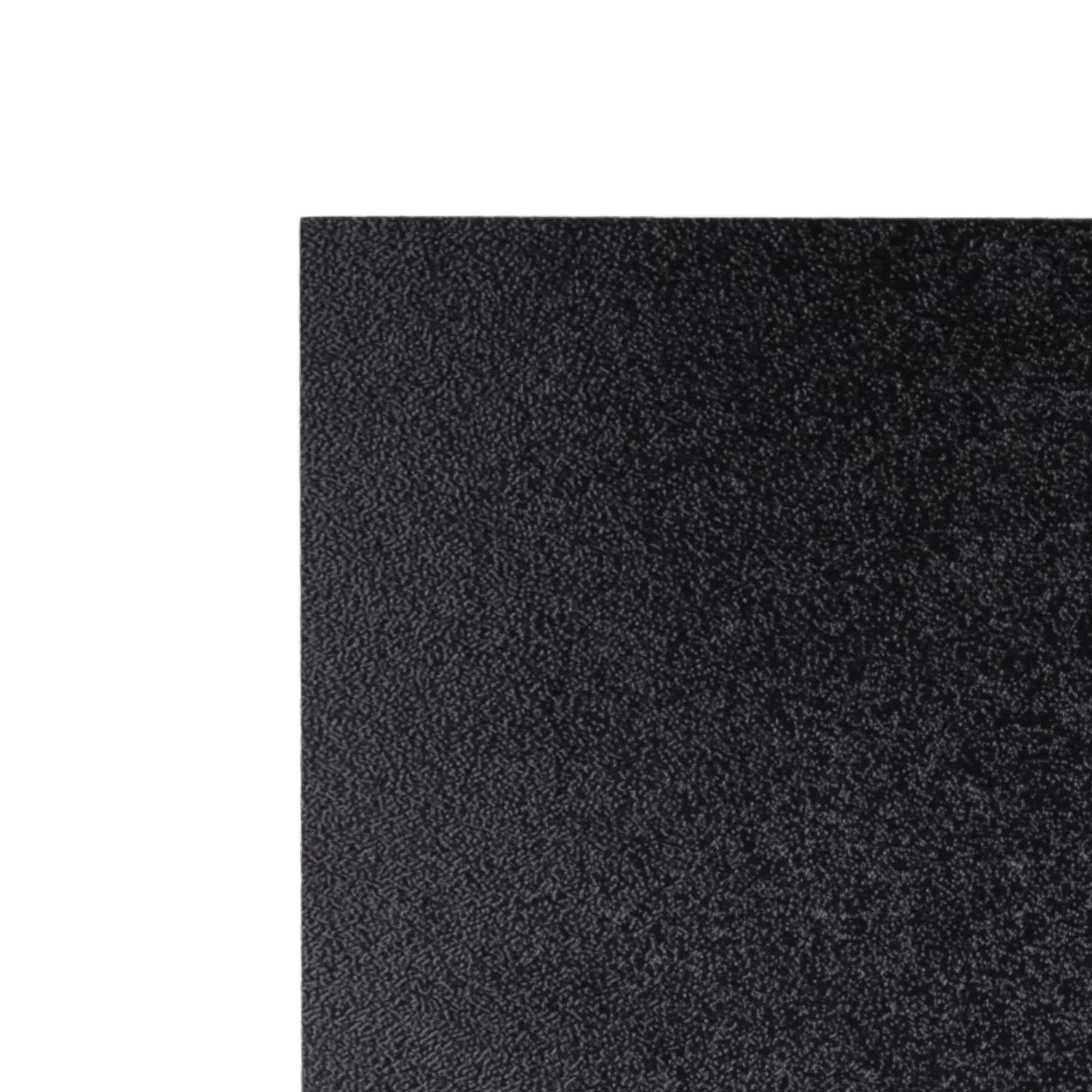 Duco ABS Plastic Sheet 1/8 Inch Thick 12" x 36" - Pack of 1 Rigid ABS Sheet with Textured Plastic Front - 0.125" Thick Heat Moldable Thermoplastic Sheet for DIY Use - Black Plastic Sheet