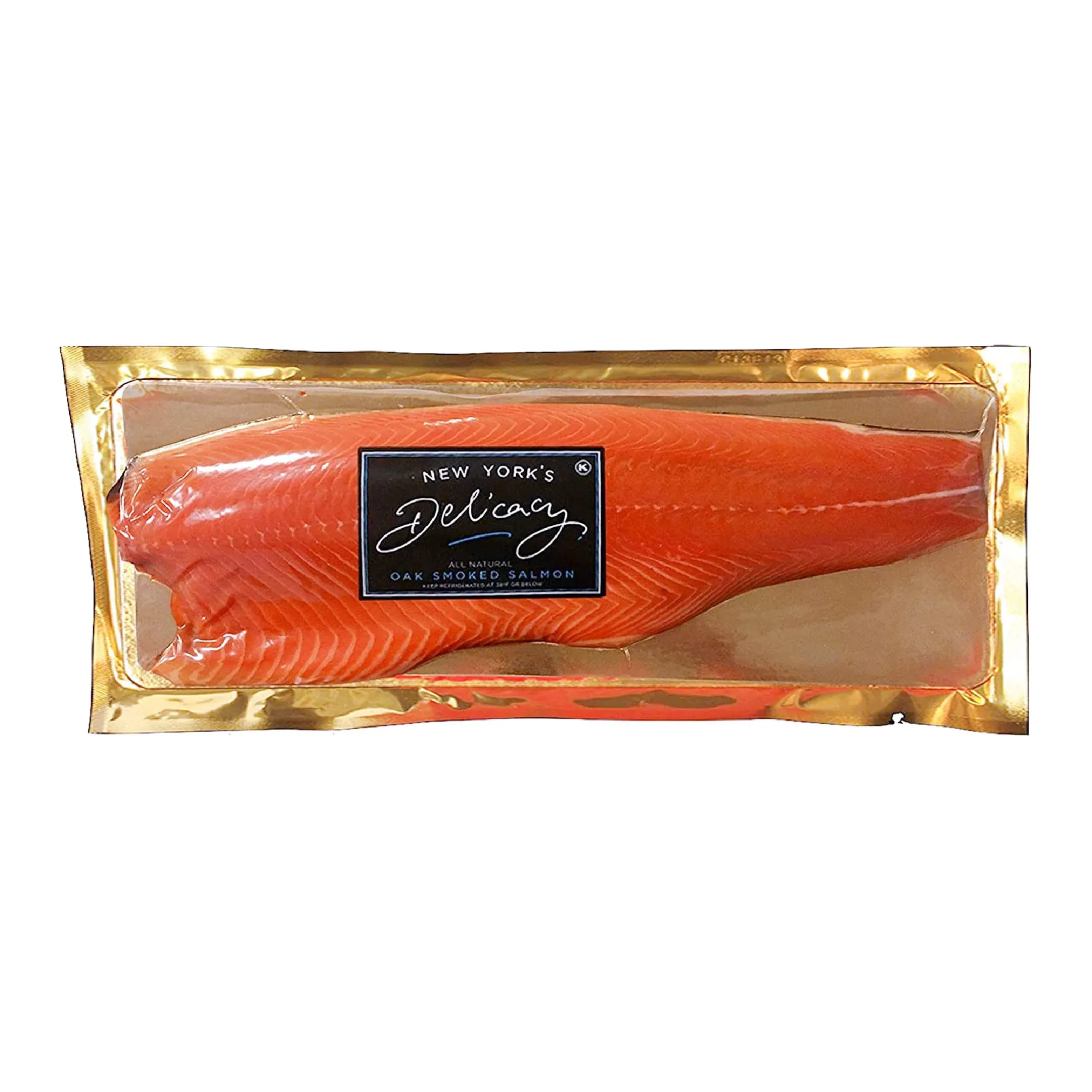 New York's Delicacy Smoked Salmon Nova - 2.0 lb. (1 Fillet) - Most Awarded Pre ...