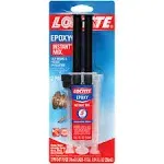 Loctite Epoxy Five Minute Instant Mix, Two 0.47-Fluid Ounce Syringes (1715208)