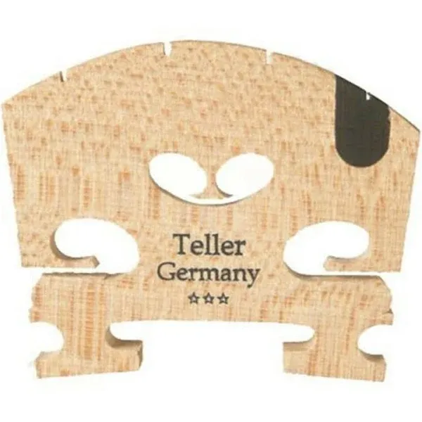 1 4/4 Violin Aubert Semi Fitted Bridge: 100543 Teller Germany*** 01042FU,... 