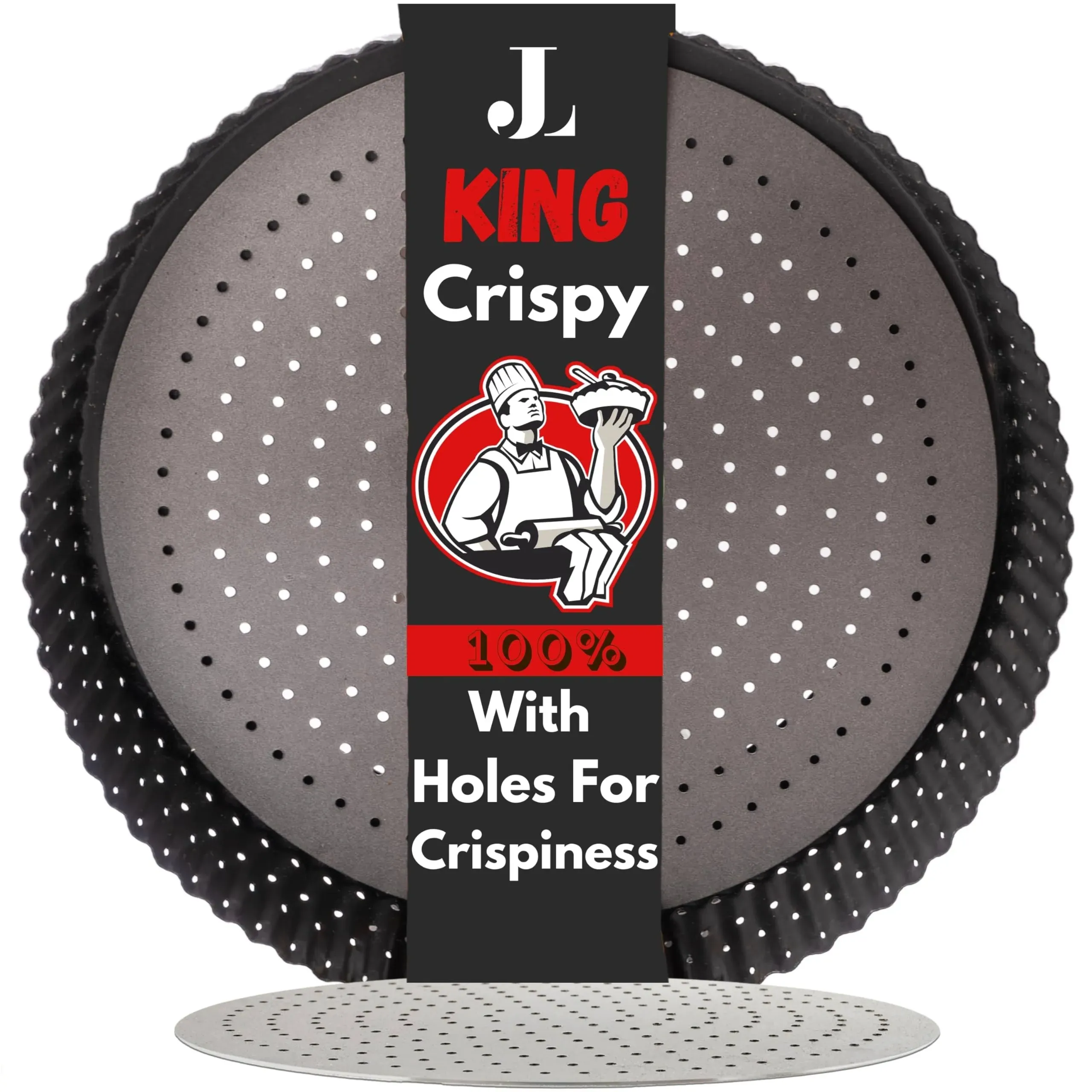 Jean Lemond: Introducing King Crispy's Deep Pie, Tart & Quiche Pan with ...