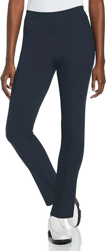 Pga Tour Women's Pull-On Golf Pant with Tummy Control (Size X-Small-XX-Large)