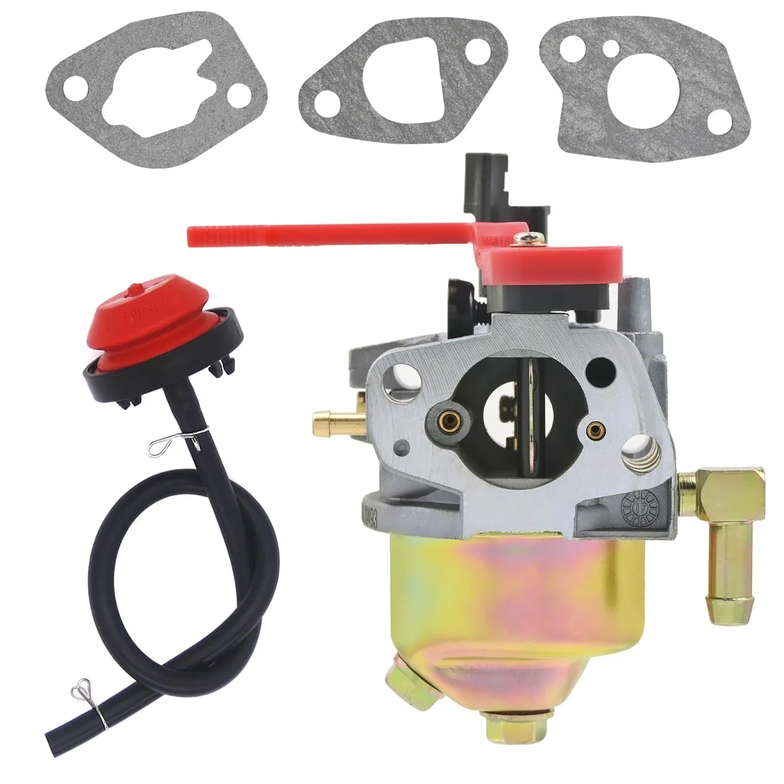 FitBest New Carburetor for MTD, Cub Cadet & Troy Bilt Snow Blower Thrower 751-10956A / 951-10956A Huayi 161S 161SA