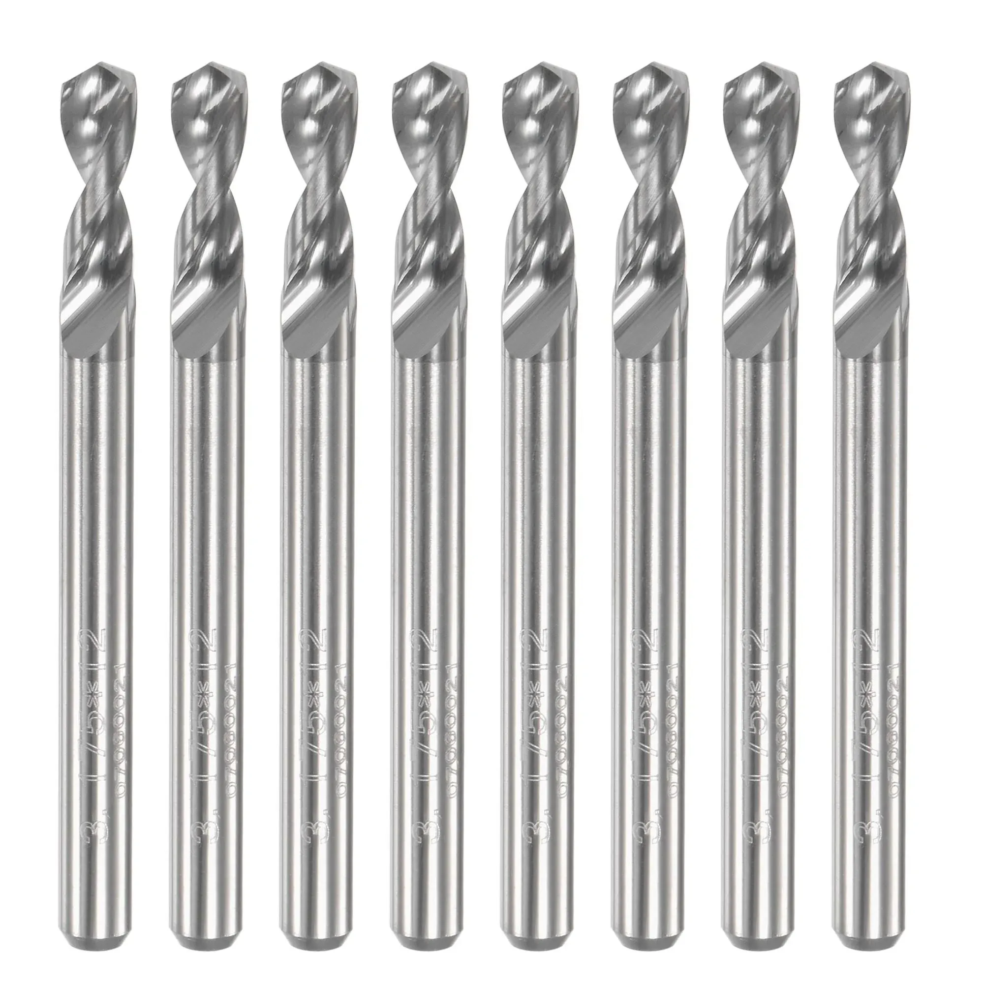 Uxcell Tungsten Carbide Spiral Flute Shank PCB Drill Bits | Harfington, 3.175mm ...