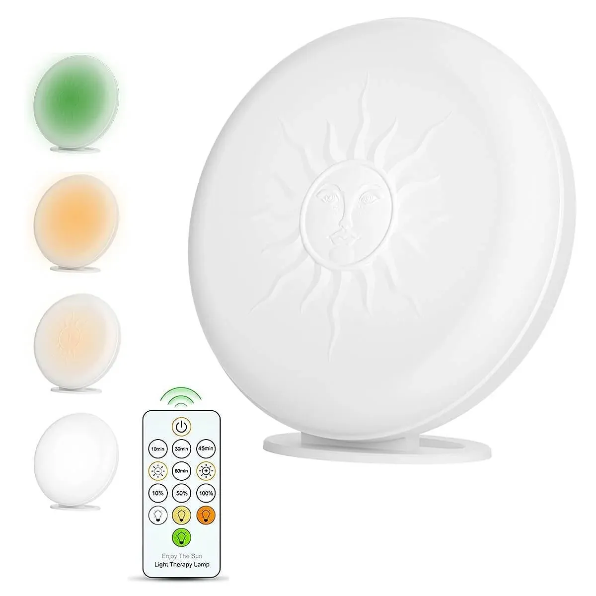 2022 Newest Green SAD Light Therapy Lamp (4 colors in 1)