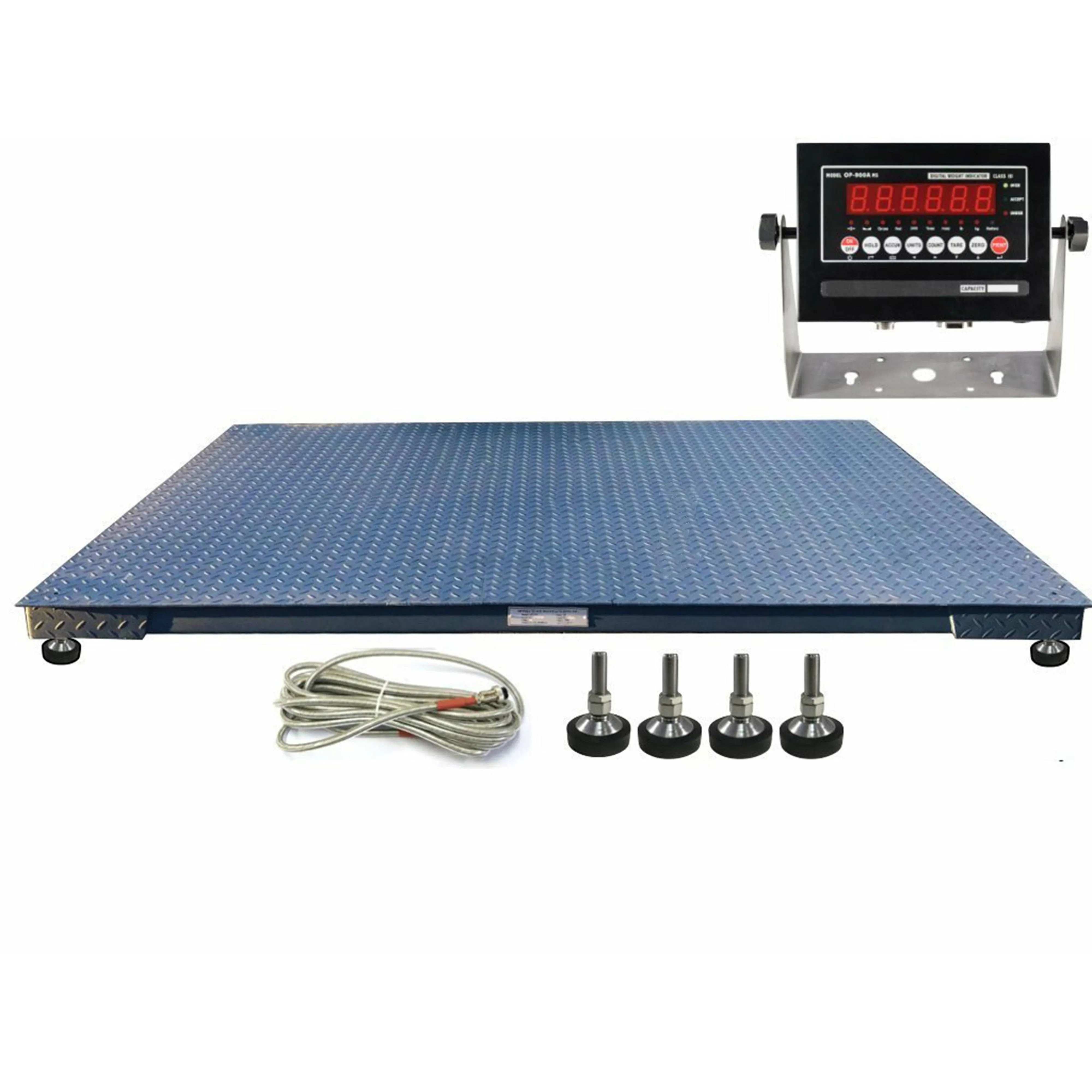 SellEton PS-IN202SS-C LCD Indicator with 2 Rs-232 Ports/Compatible with Any Floor Scale or Truck Scale Base