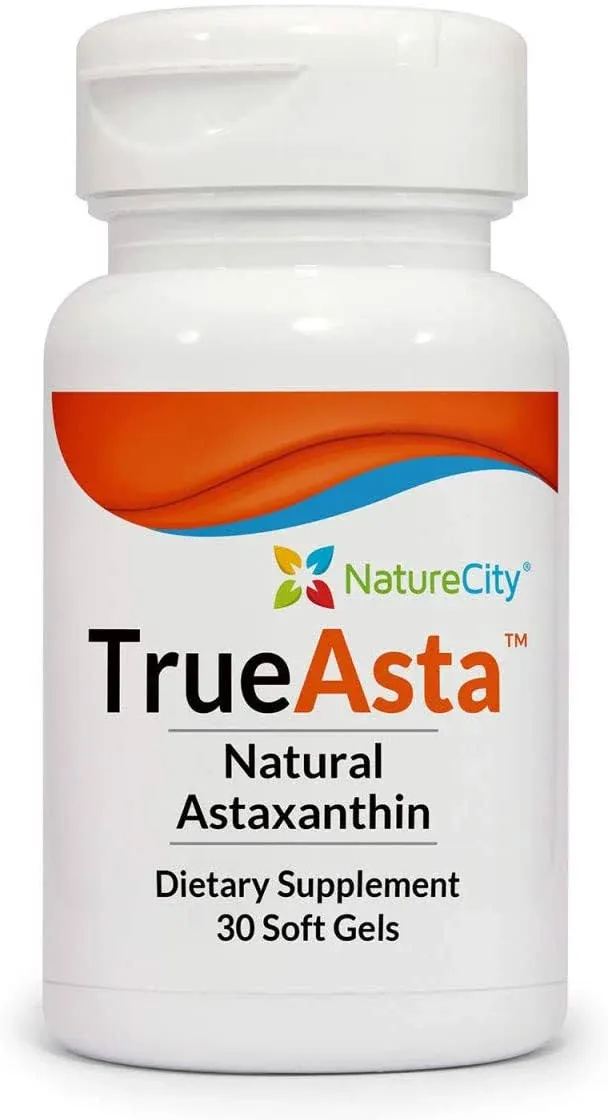 True-Asta AstaReal Natural Astaxanthin 6mg – Joint Muscle Skin Eye Support