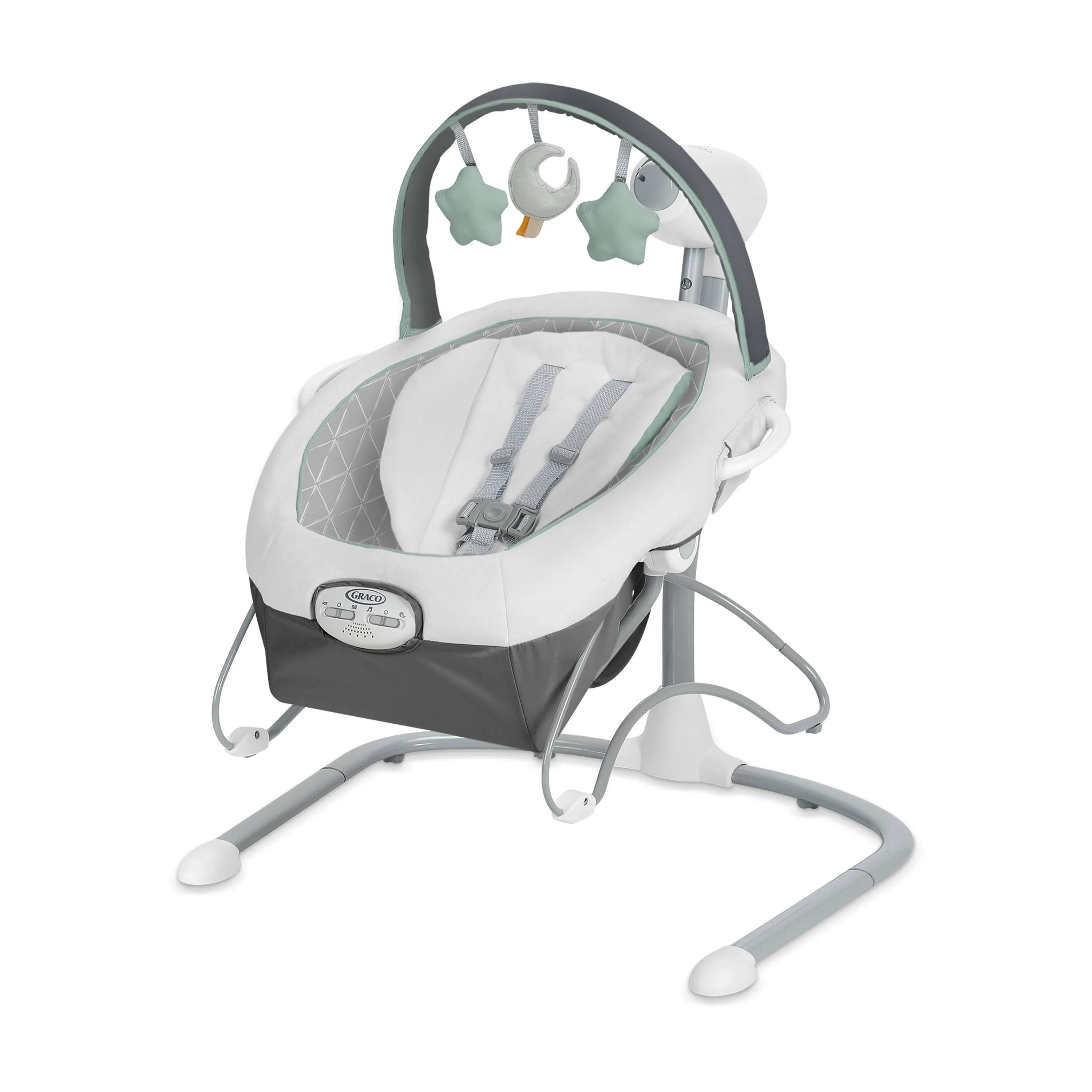 Graco Soothe 'n Sway LX Swing with Portable Bouncer - Derby