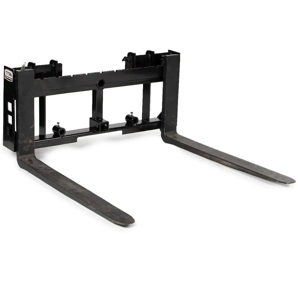 Titan Attachments 45" Skid Steer Pallet Fork Frame Attachment