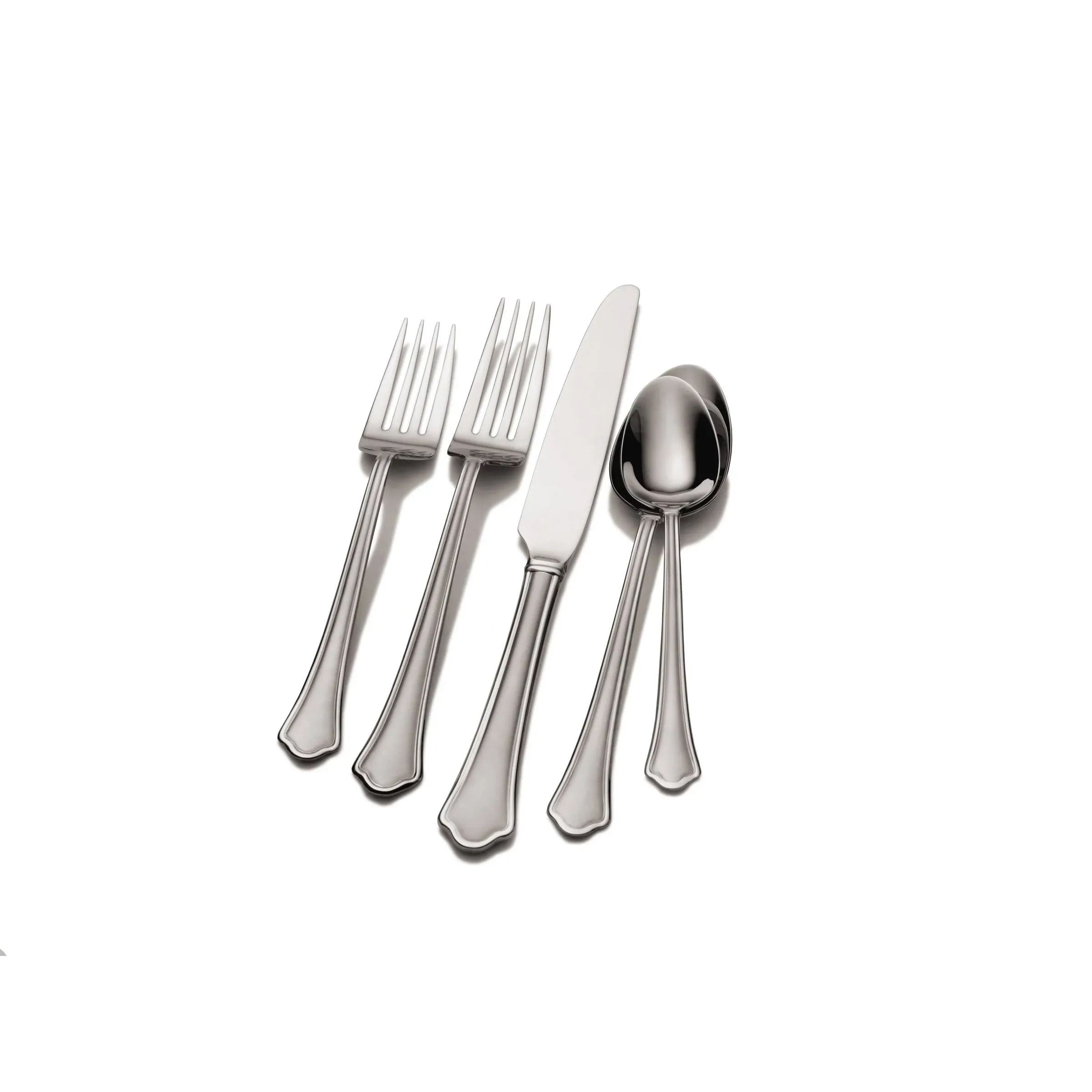 International Capri Frost 20pc Stainless Steel Silverware Set