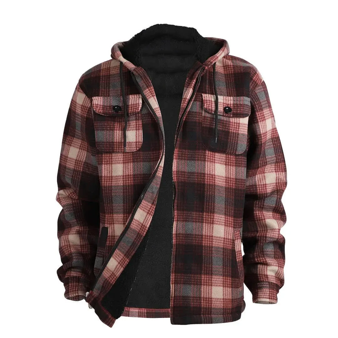 "Men's Plaid Jacket"