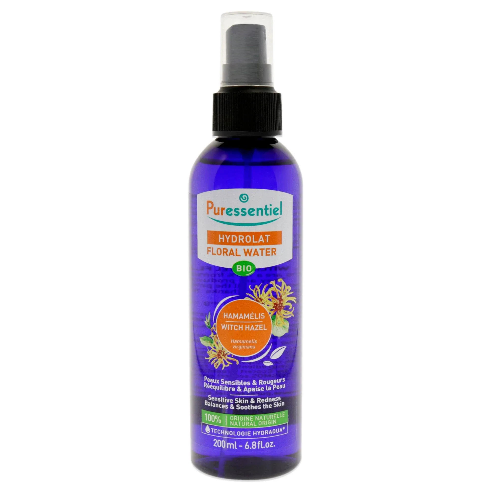 Organic Witch Hazel Hydrosol 200ml Hydrolat Puressentiel