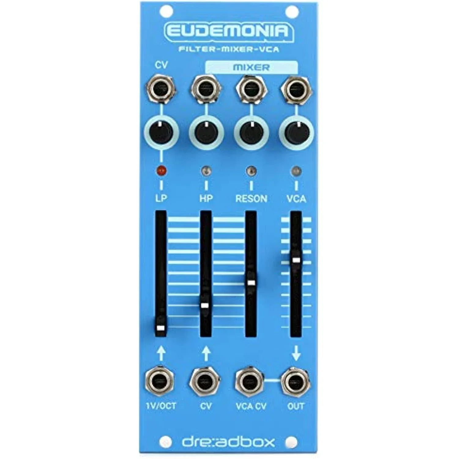 Dreadbox Eudemonia Dual Filter, Mixer & VCA Eurorack Module