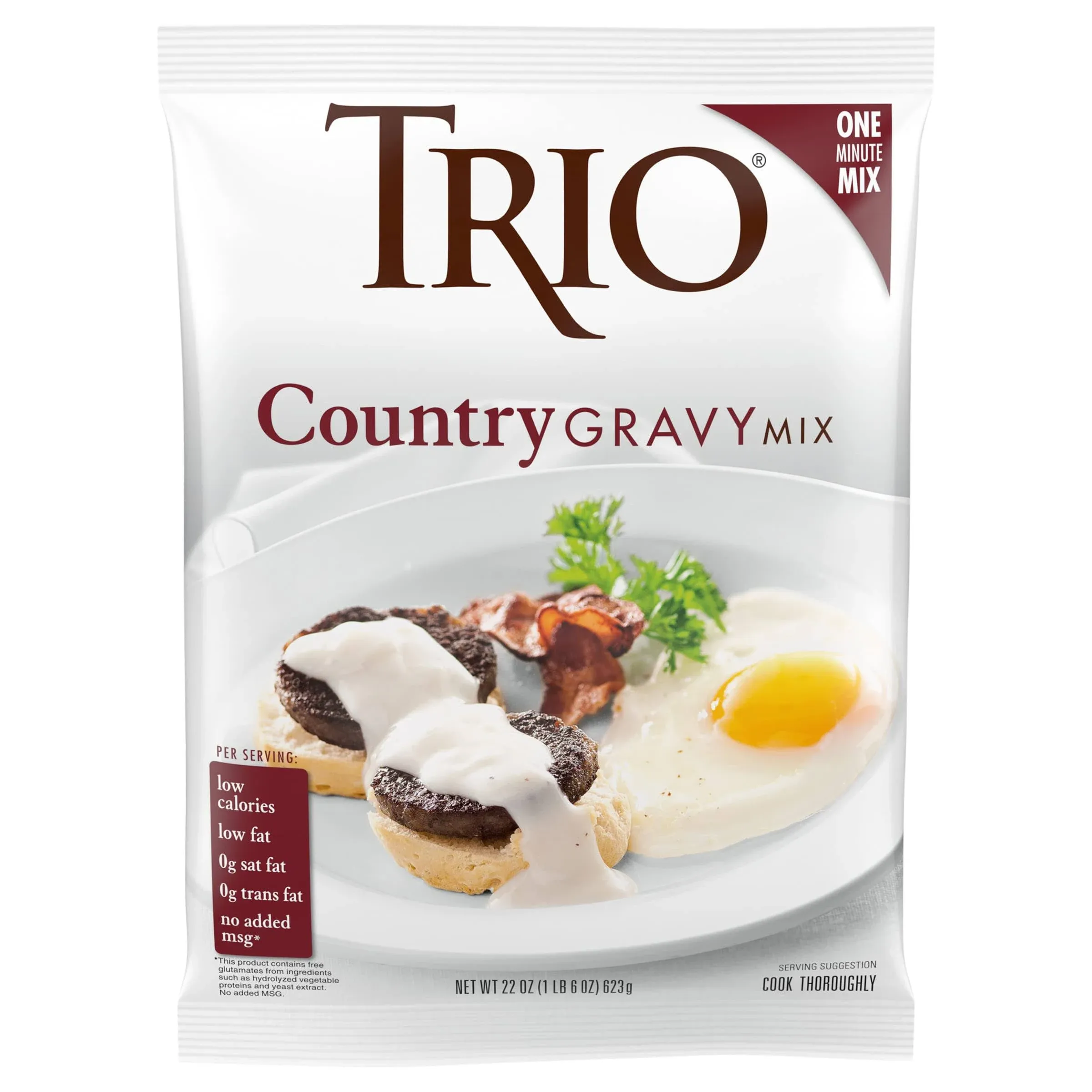 Trio Country Gravy Mix - 22.4 oz