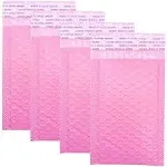 Bubble Mailers 3.5X5.9 Inch 50 Pack Small Padded Envelopes Poly Thicken Padded Self Seal Envelopes Bags (Pink)