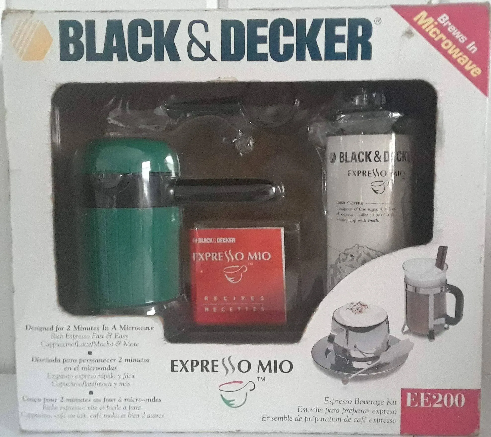 Black &amp; Decker Microwave Espresso Brewing System EE200