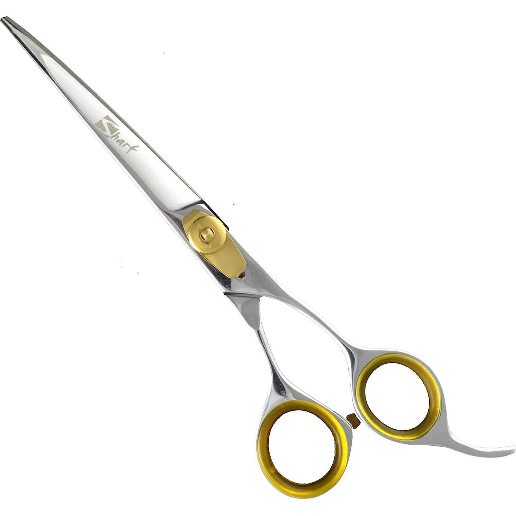 Sharf Gold Touch Grooming Pet Shear, 6.5 Inch Curved Scissors, Use Curved She...