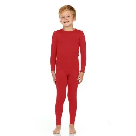 Thermajohn Boys Thermal Underwear Set for Kids Long Johns Underwear for Boys ...