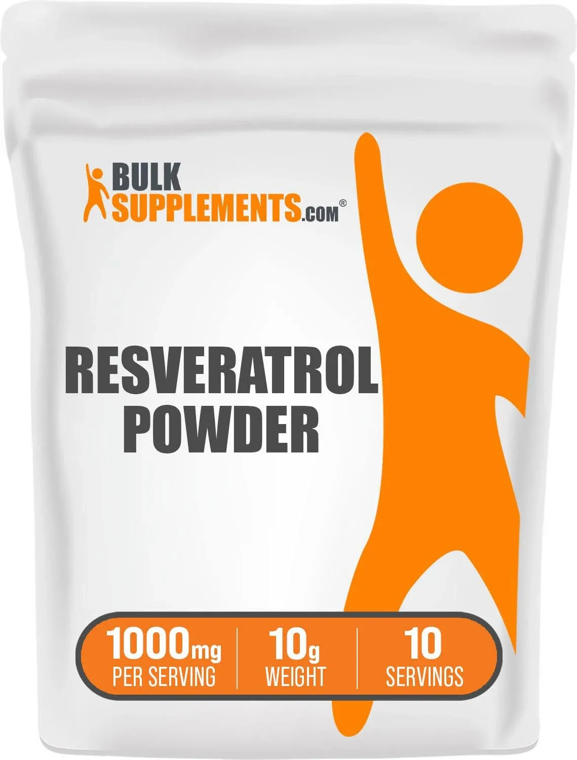 BulkSupplements Pure Resveratrol Powder (10 grams)