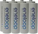 New Panasonic Eneloop 4th Generation 8 Pack AA NiMH Pre-Charged Rechargeable Bat